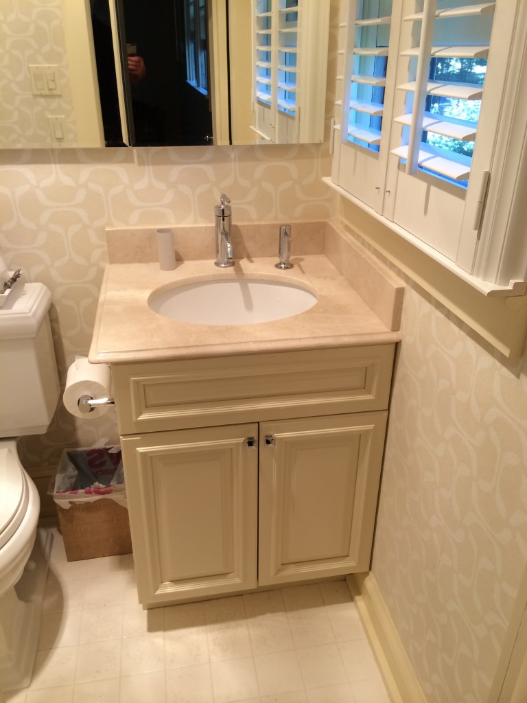 Powder Room Renovation 