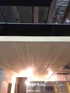 Wood Paneling Ceiling