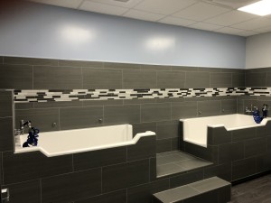 Subway Tiles Pet Spa Installation 